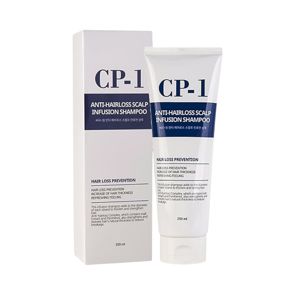 Шампунь проти випадіння волосся Esthetic House CP-1 Anti-Hair Loss Scalp Infusion Shampoo, 250ml Шампунь проти випадіння волосся Esthetic House CP-1 Anti-Hair Loss Scalp Infusion Shampoo, 250ml - Зображення 1